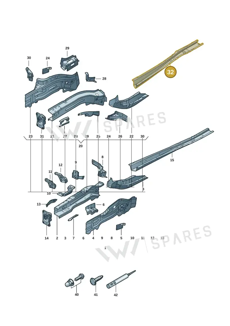 5QS804456A — Skoda Kodiaq (2024-) diagram 57h803000, position 32