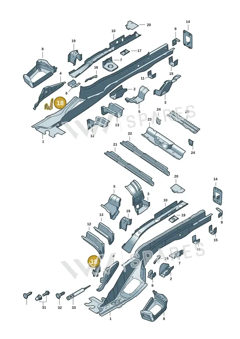 5QS813542 — Skoda Kodiaq (2024-) diagram 57h803310, position 18