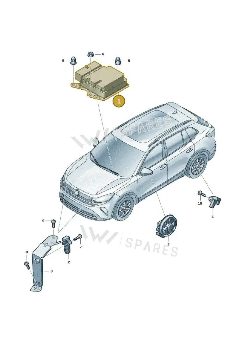 5QS959655D — Skoda Kodiaq (2024-) diagram 57x959600, position 1