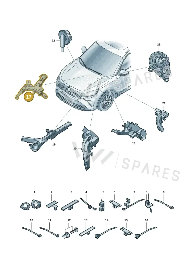 5QS971862 — Skoda Kodiaq (2024-) diagram 57x971801, position 17
