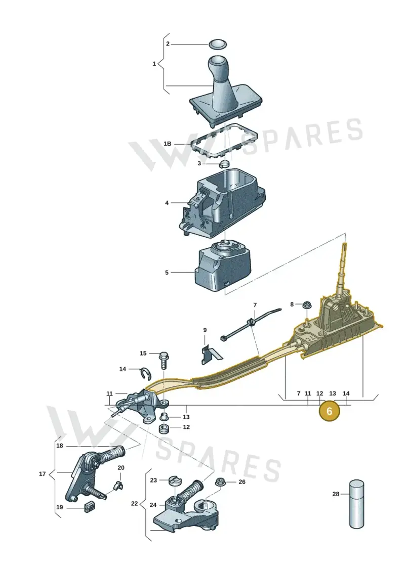 5R3711049H — Skoda Fabia (2021-) diagram 6vn711030, position 6