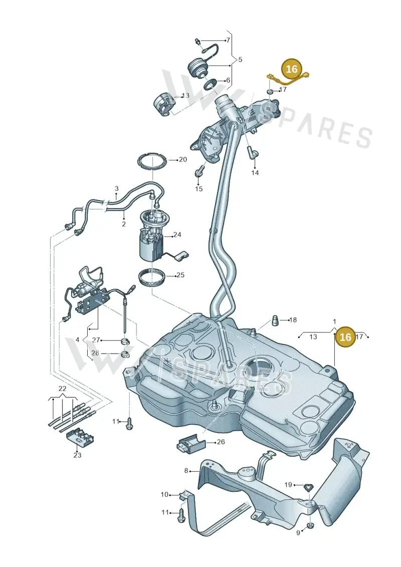 5WA201142G — Skoda Kodiaq (2024-) diagram 869201600, position 16