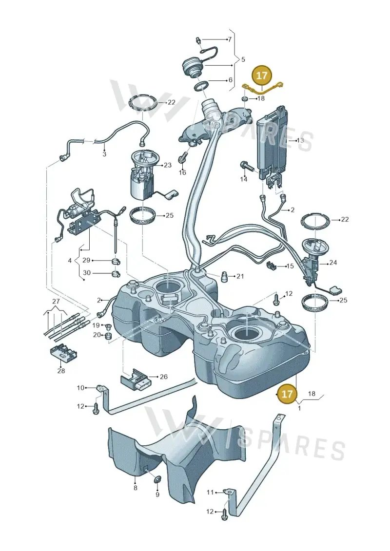5WA201142G — Skoda Kodiaq (2024-) diagram 884201450, position 17
