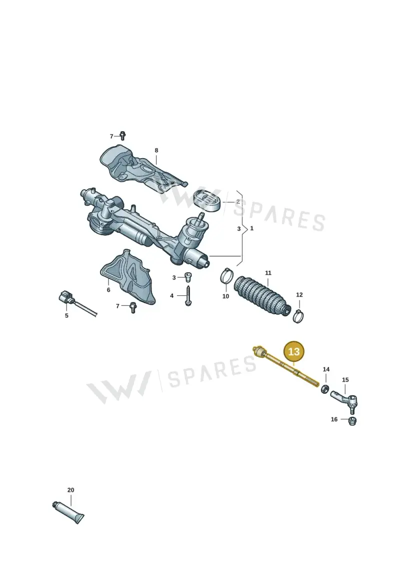 5WA423810F — Skoda Kodiaq (2024-) diagram 2gk423050, position 13