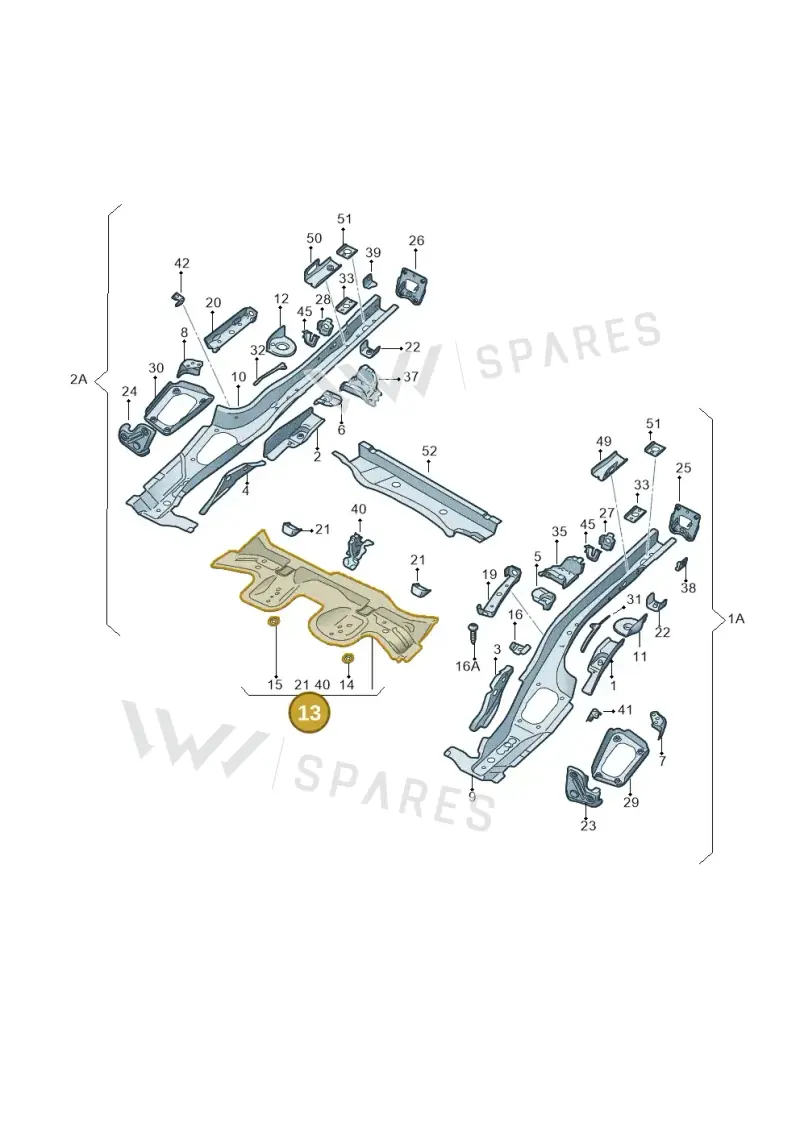 5WA803531C — Skoda Octavia (2019-2024) diagram 585803010, position 13