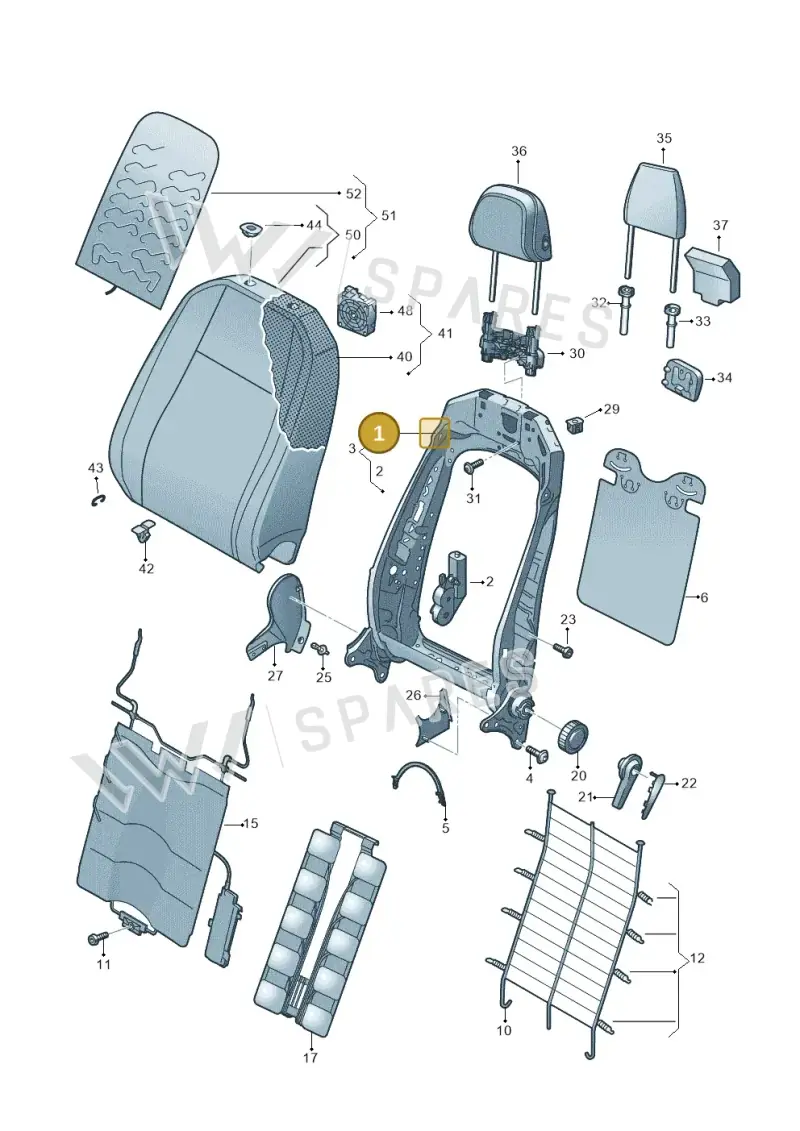 5WA881515D — Skoda Kodiaq (2024-) diagram 570881200, position 1