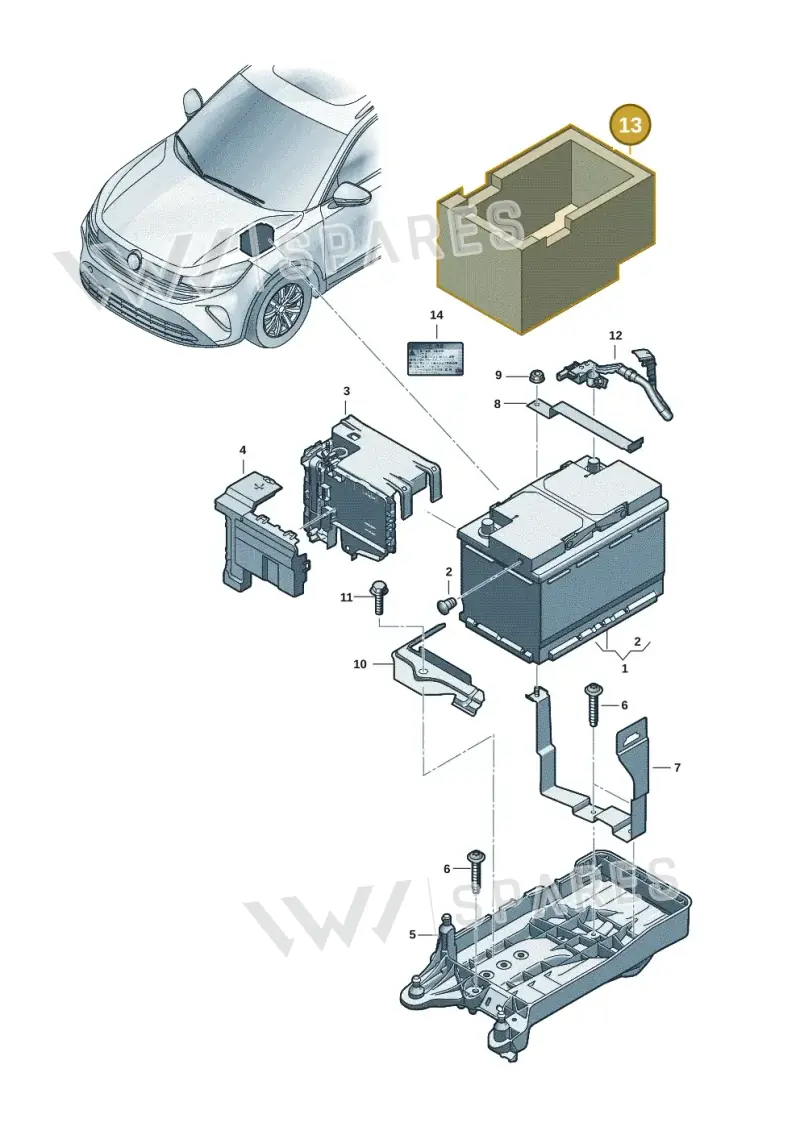 5WA915418A — Skoda Kodiaq (2024-) diagram 57x915000, position 13