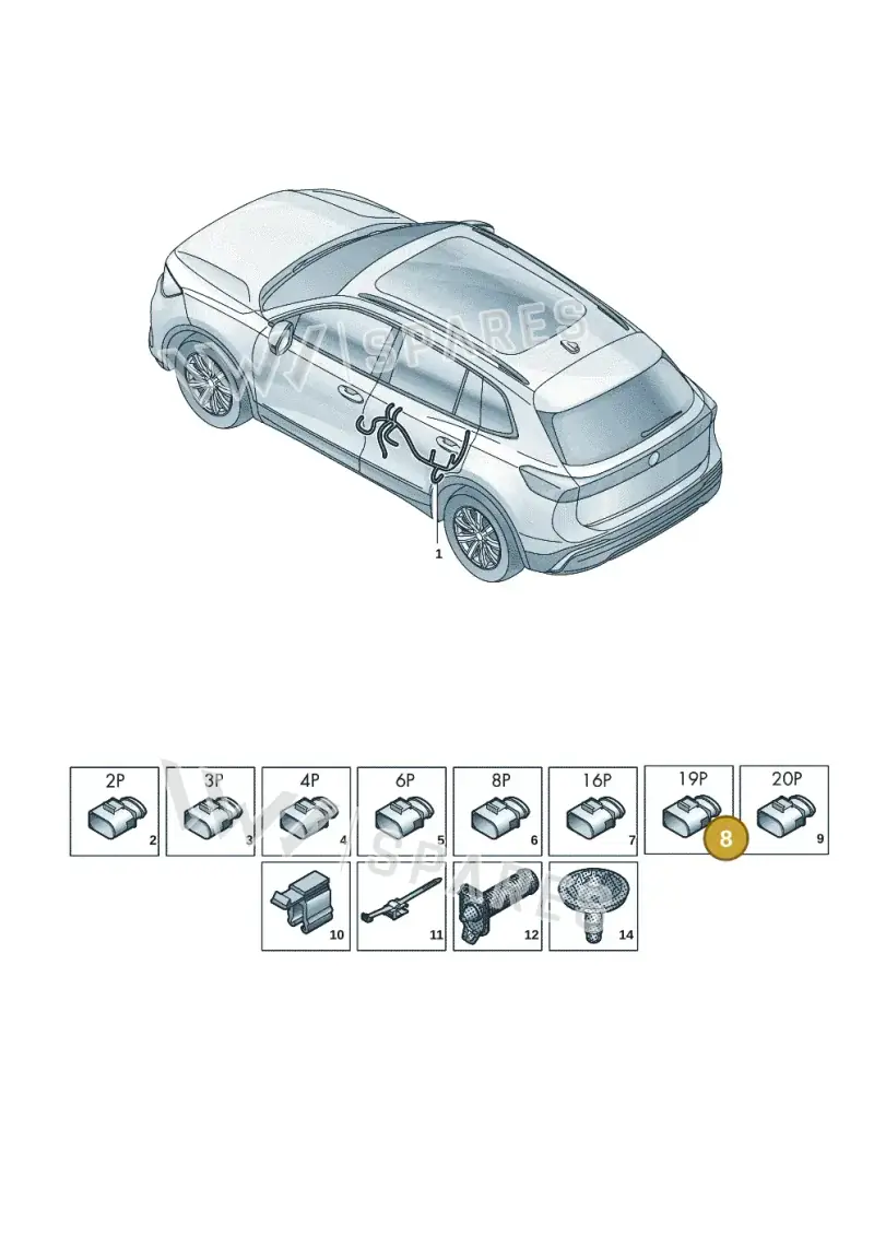 5WA937702 — Skoda Kodiaq (2024-) diagram 57x972340, position 8