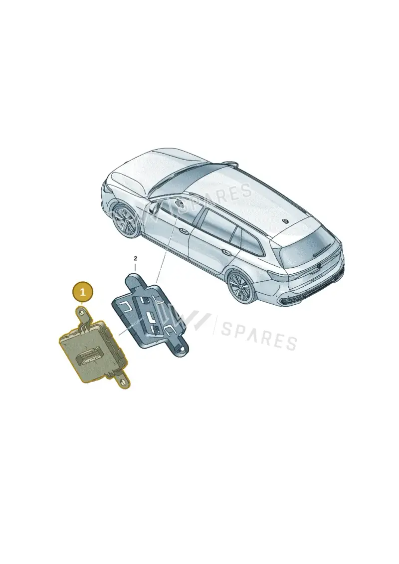 5WA959436M — Skoda Superb Combi (2023-) diagram 3j0909100, position 1