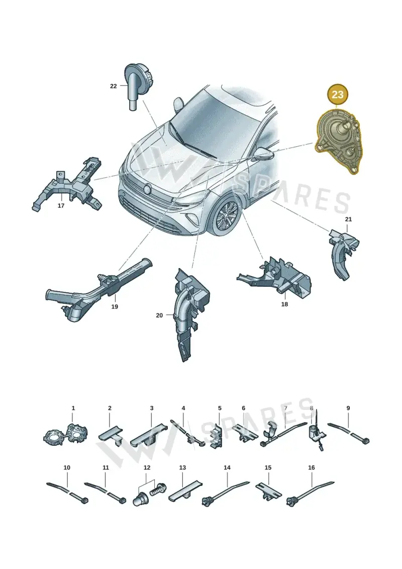5WA971905D — Skoda Kodiaq (2024-) diagram 57x971801, position 23