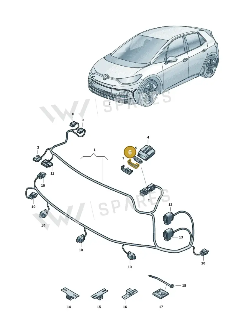 5WA972902A — Skoda Enyaq (2020-) diagram 10a971000, position 6