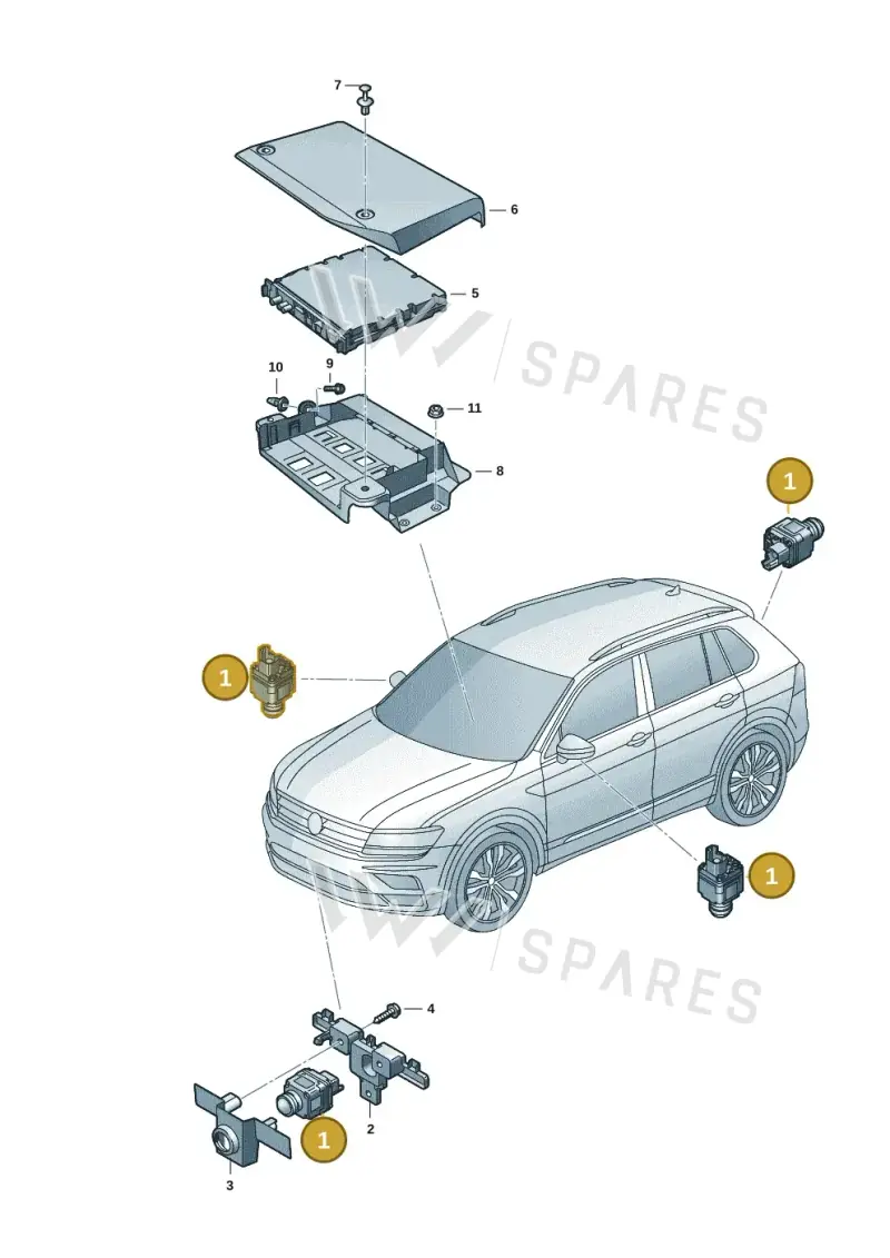 5WA980546D — Skoda Octavia (2019-2024) diagram 585907011, position 1