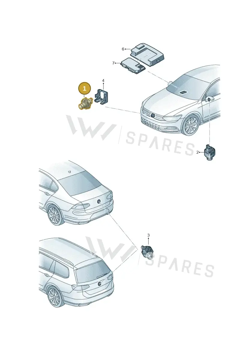 5WA980546E — Skoda Superb Combi (2023-) diagram 793907210, position 1