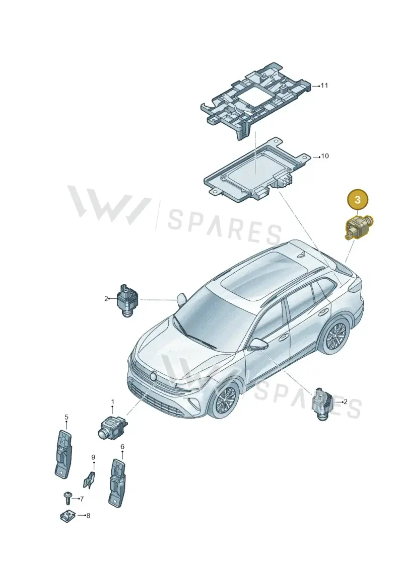 5WA980556E — Skoda Kodiaq (2024-) diagram 57h907125, position 3