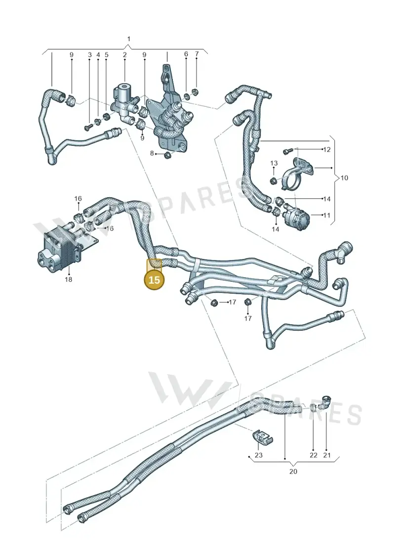 5WC819885B — Skoda Superb Combi (2015-2024) diagram 746819970, position 15