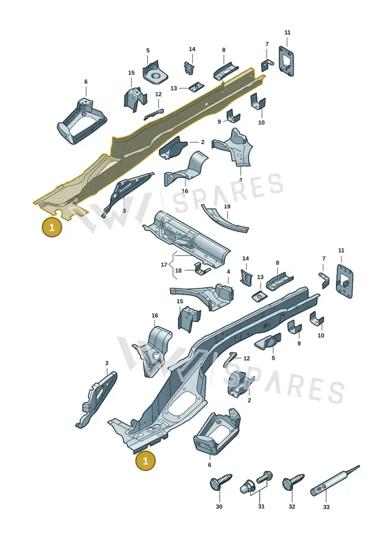 5WF803505A — Skoda Kodiaq (2024-) diagram 57h803300, position 1