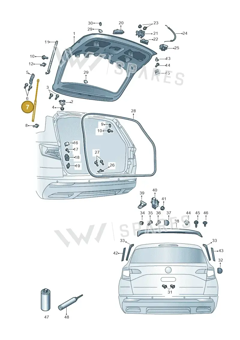 657827550A — Skoda Kamiq (2019-) diagram 584827000, position 7