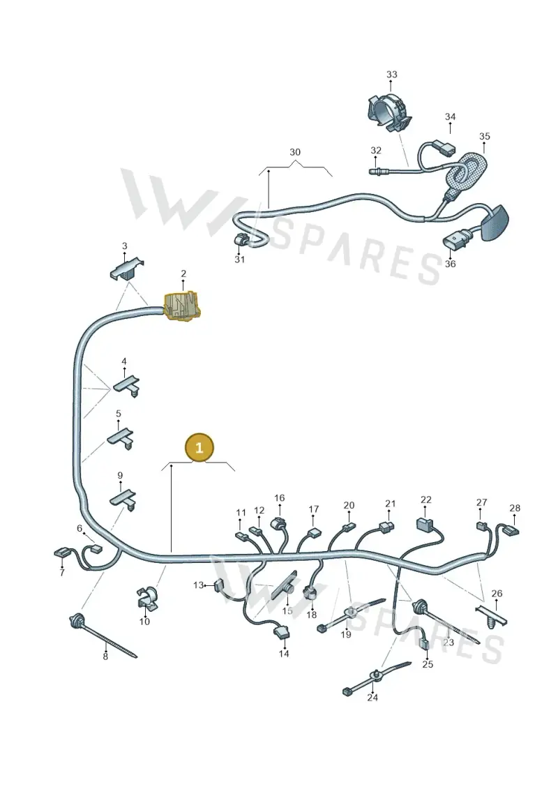 658971147D — Skoda Kamiq (2019-) diagram 584972045, position 1