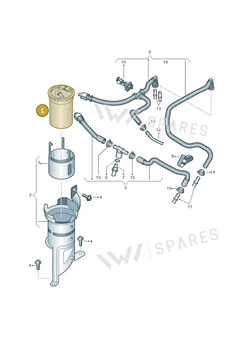 6C0127400 — Skoda Fabia (2014-2022) diagram 773127000, position 1