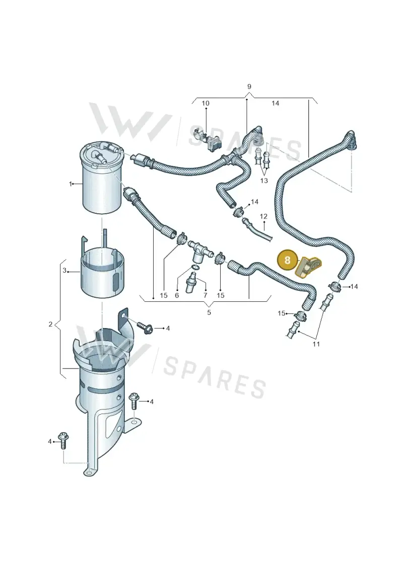 6C0133687D — Skoda Rapid (2012-2022) diagram 773127000, position 8