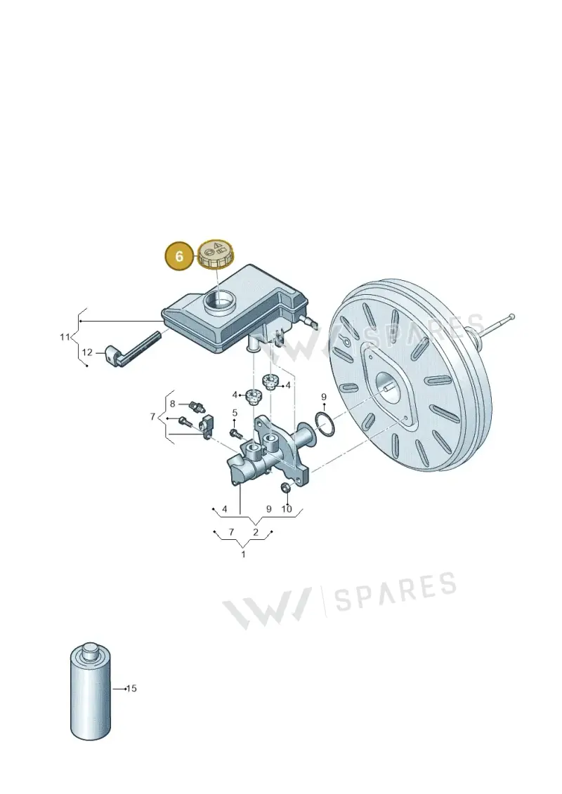 6C0611349 — Skoda Fabia (2021-) diagram 837611000, position 6