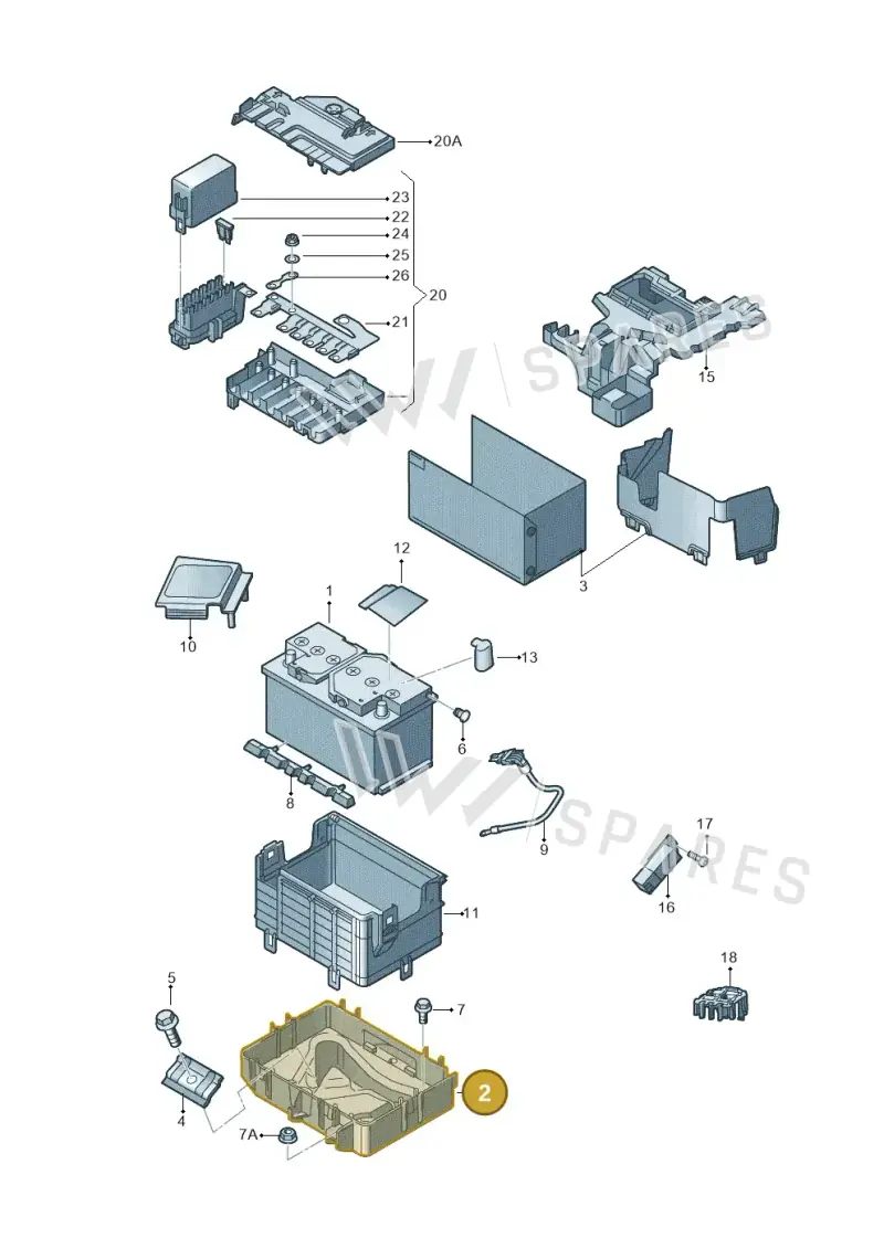 6C0915321D — Skoda Rapid (2012-2022) diagram 740915000, position 2