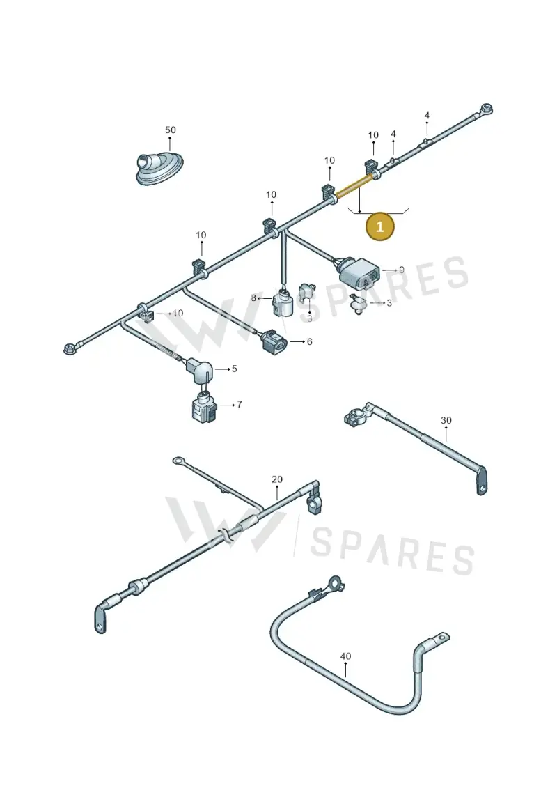 6C0971349HA — Skoda Rapid (2012-2022) diagram 419971650, position 1