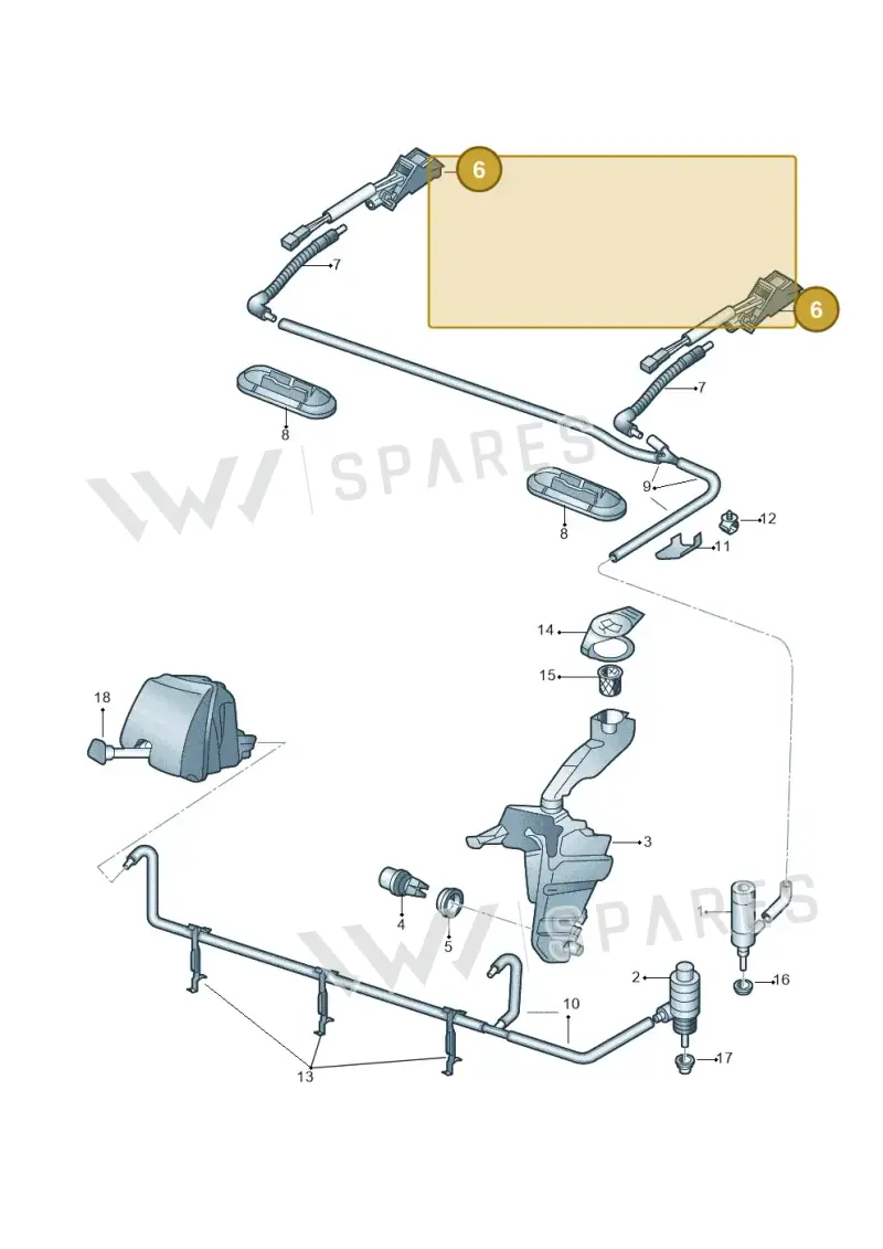 6E0955986 — Skoda SUPERB                 02> (2001-) diagram 265955100, position 6
