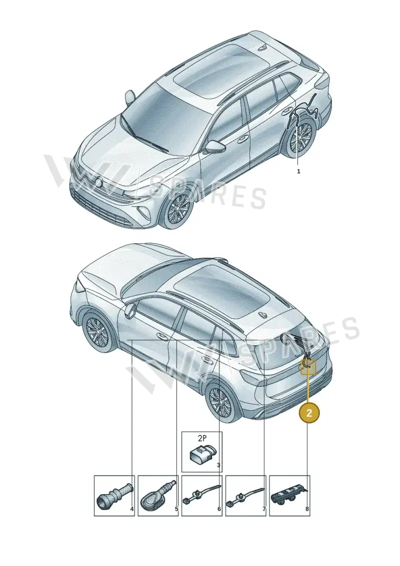 6E0973702 — Skoda Kodiaq (2024-) diagram 57x972700, position 2