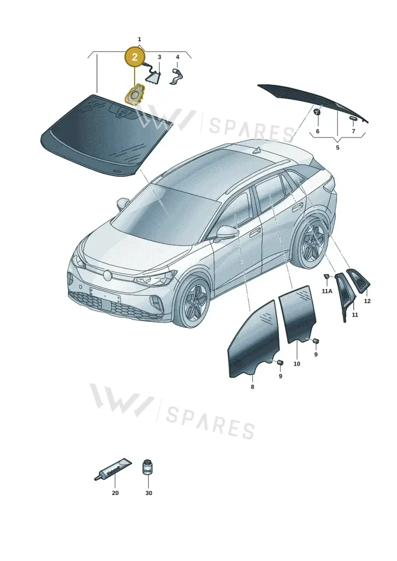 6N0845543 — Skoda Fabia (2021-) diagram 6vn845000, position 2
