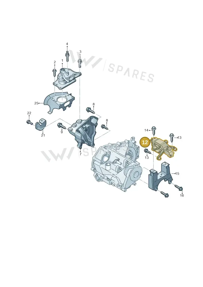 6Q0199555AS — Skoda Fabia (2014-2022) diagram 773199280, position 12