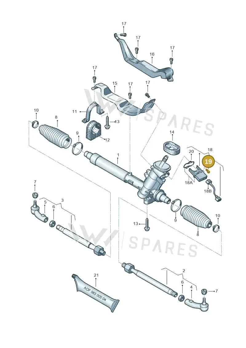 6Q0423265B — Skoda ROOMSTER               06> (2006-) diagram 225423400, position 19