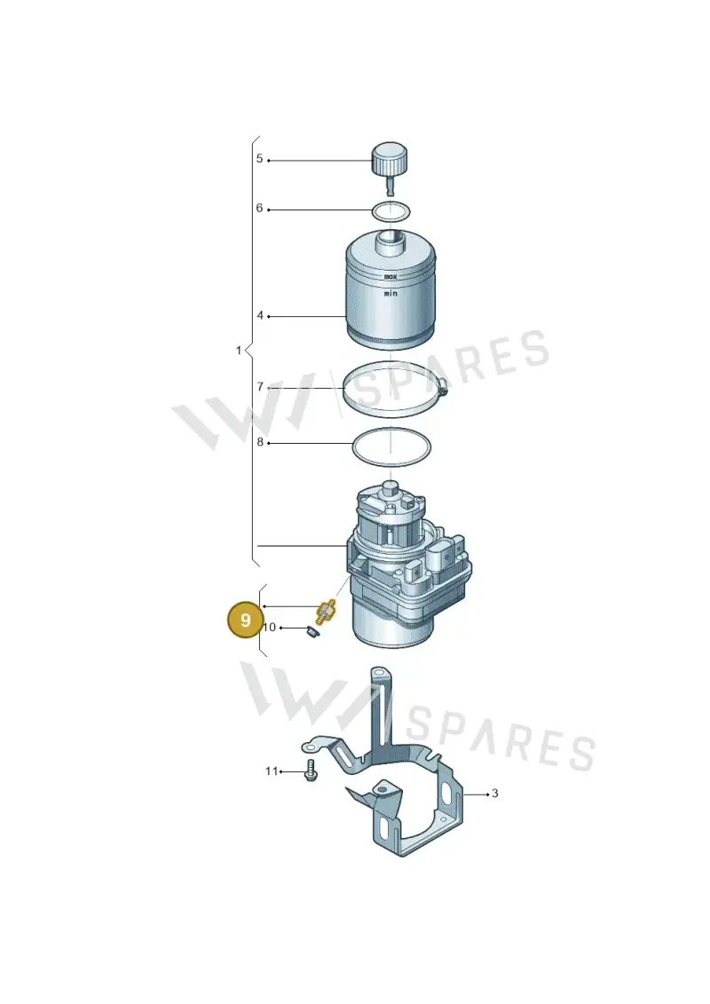 6Q0423809D — Skoda Fabia Jingrui (2008-2014) diagram 662423600, position 9