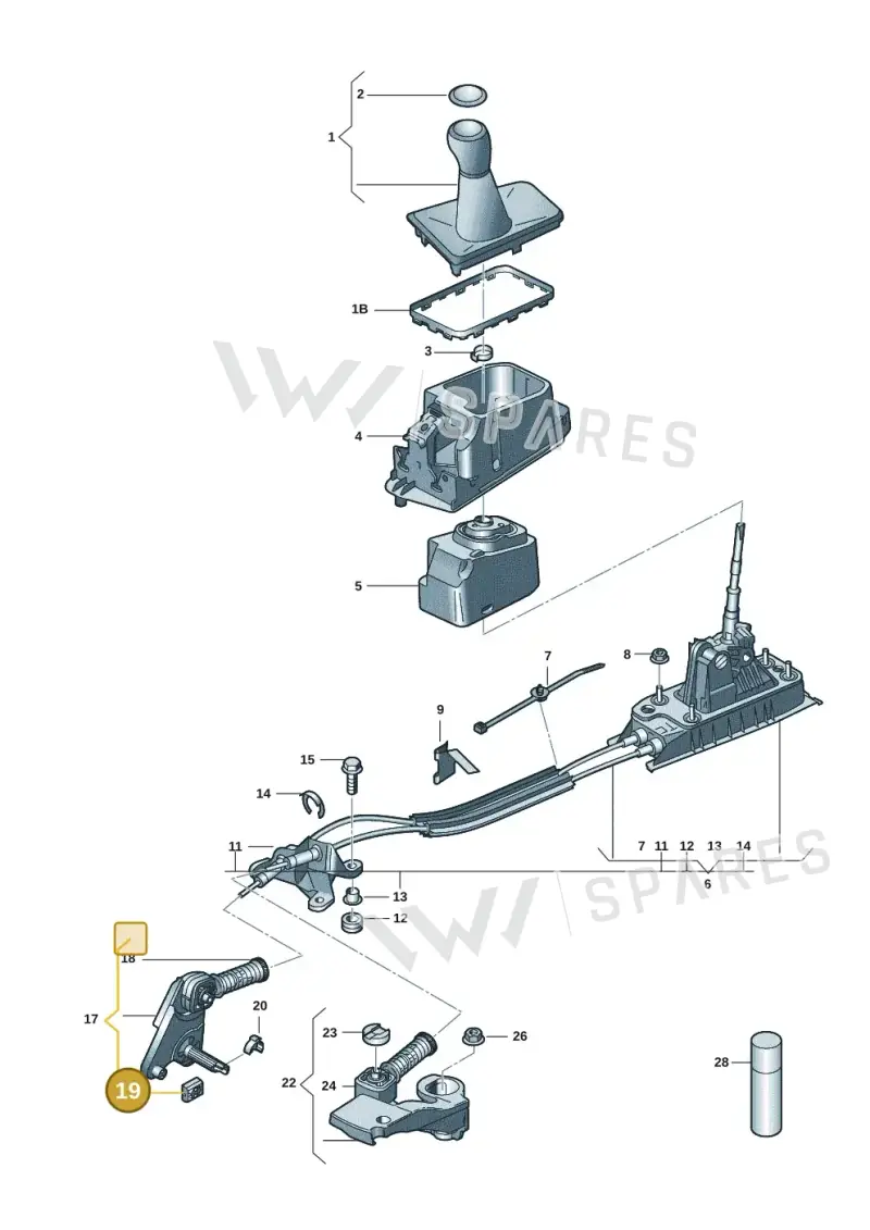 6Q0711550 — Skoda Fabia (2021-) diagram 6vn711030, position 19