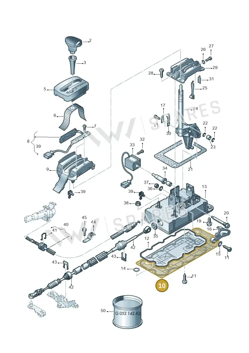 6Q0713091 — Skoda FABIA/COMBI            05> (2004-) diagram 194713100, position 10