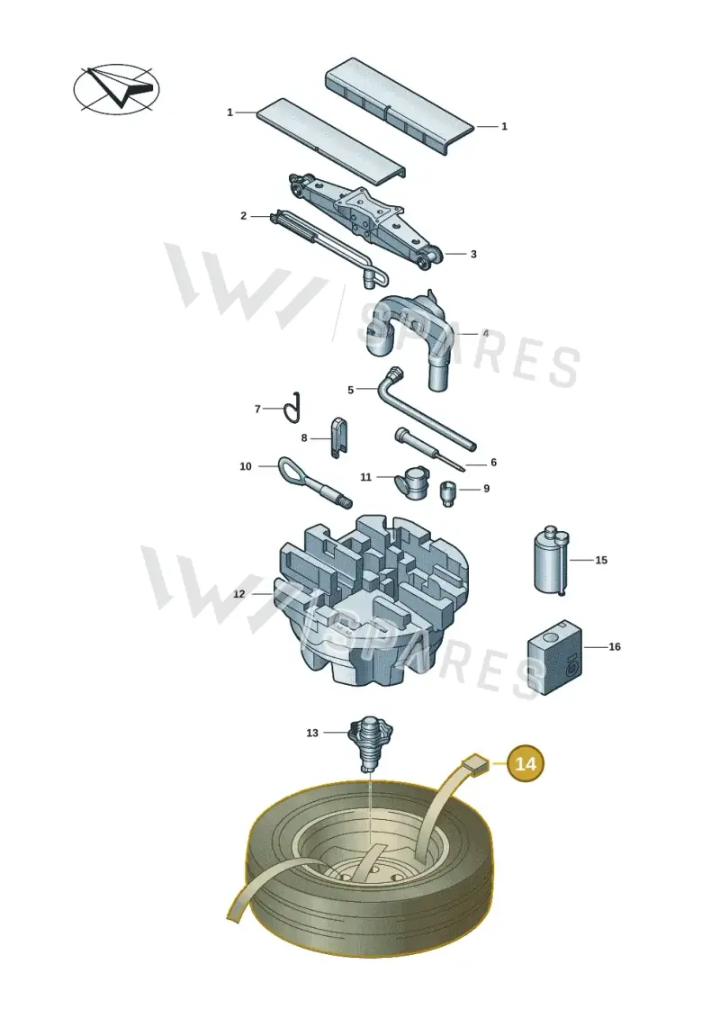 6Q0867749 — Skoda Fabia (2021-) diagram 6vn012000, position 14