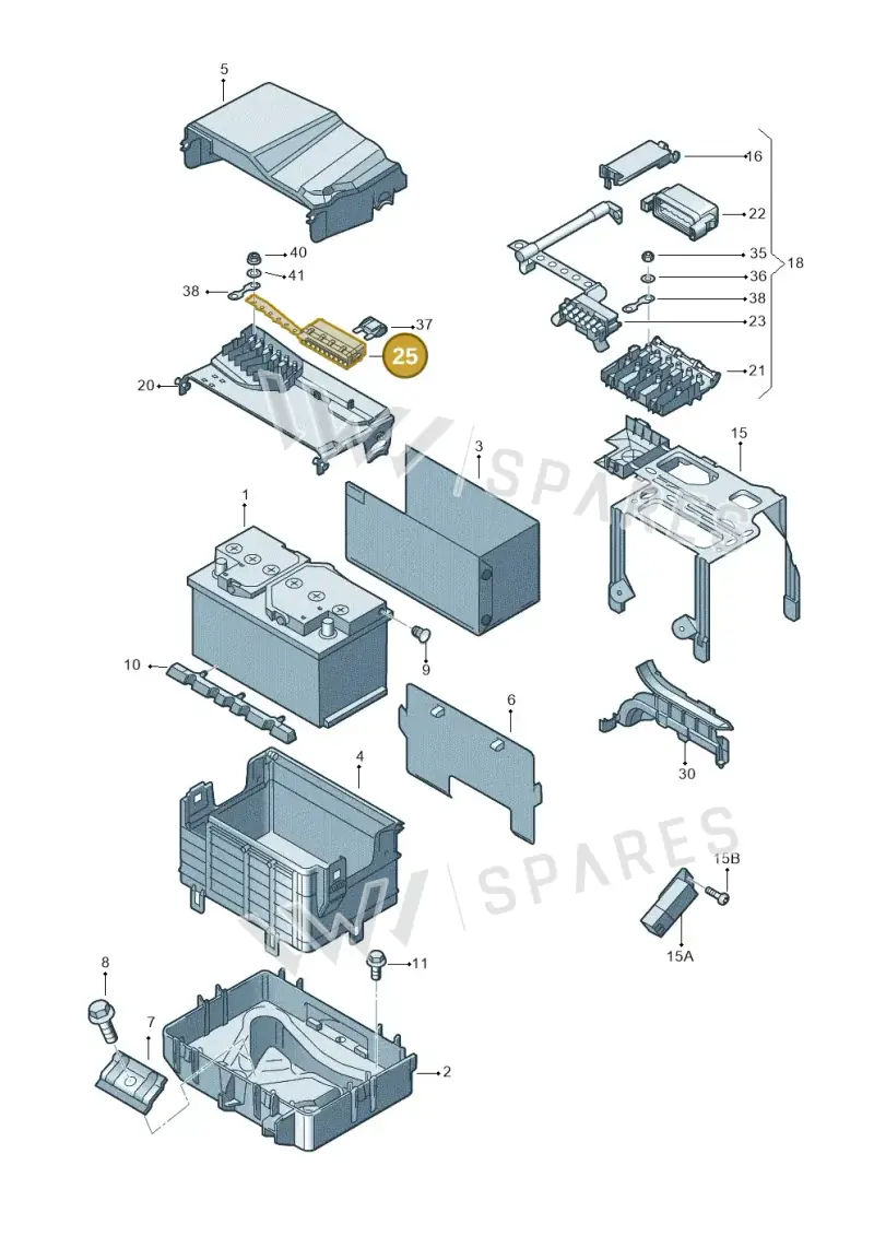 6Q0937617C — Skoda FABIA/COMBI            05> (2004-) diagram 453915000, position 25