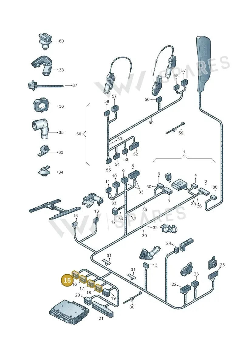 6Q0937711 — Skoda Octavia (2017-2020) diagram 663972760, position 15