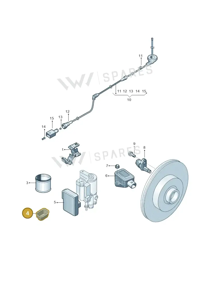 6Q0971907 — Skoda Yeti (2013-2017) diagram 767927000, position 4