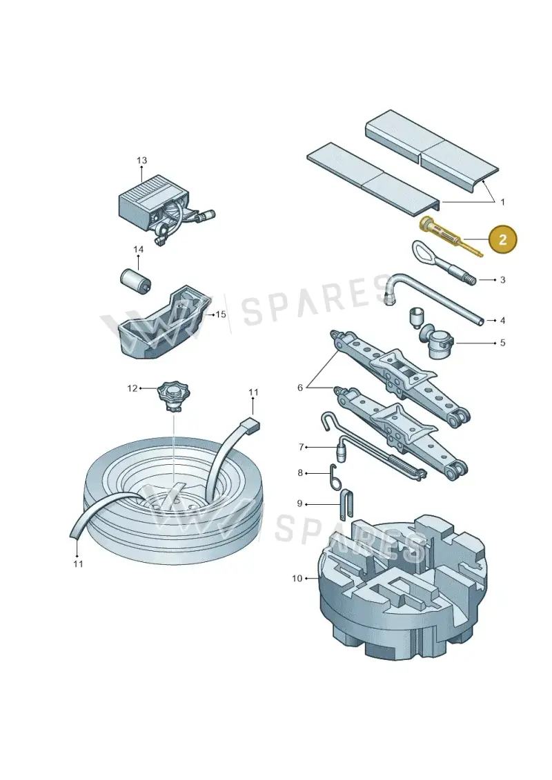 6R0012255 — Skoda Kamiq (2019-) diagram 584012000, position 2
