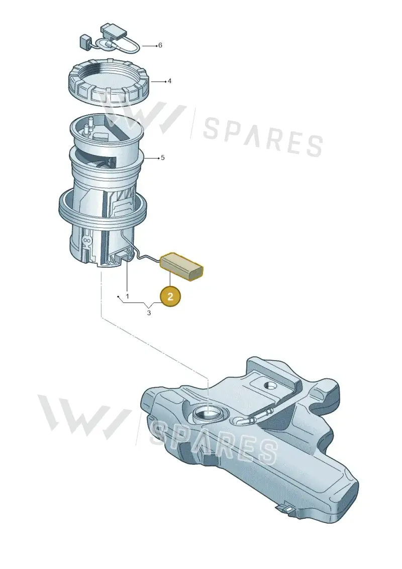6R0919673C — Skoda Rapid (2012-2022) diagram 481919300, position 2