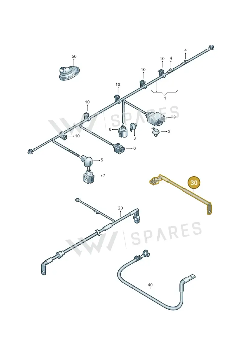 6R0971235C — Skoda Rapid (2012-2022) diagram 419971650, position 30