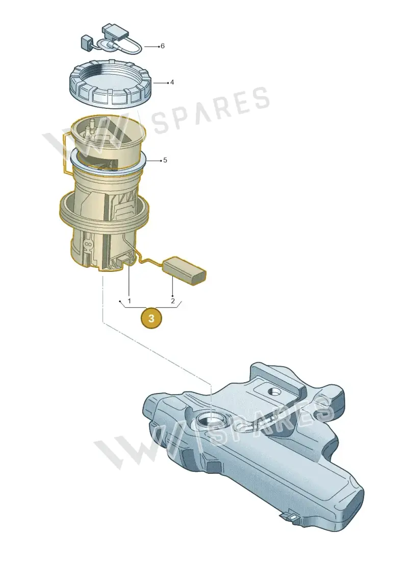 6RU919051F — Skoda Rapid (2012-2022) diagram 481919300, position 3