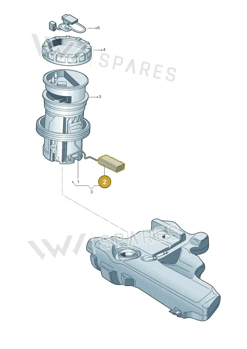 6RU919673A — Skoda Rapid (2012-2022) diagram 481919300, position 2