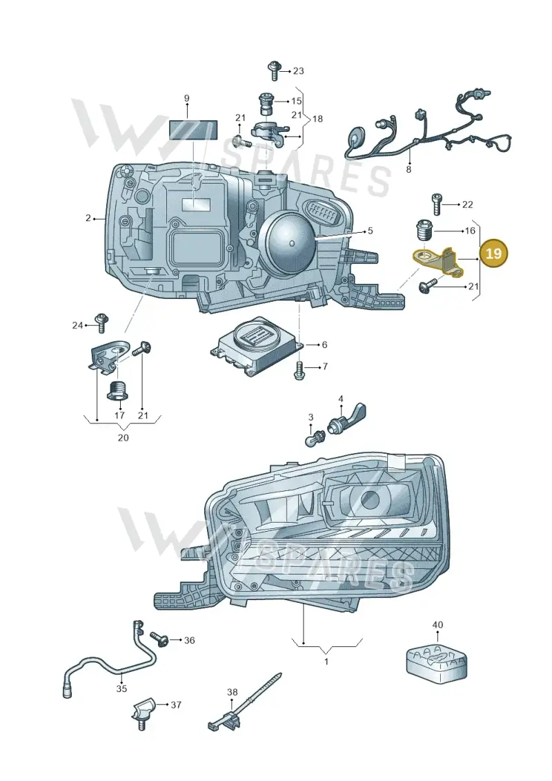 6V0998226D — Skoda Fabia (2014-2022) diagram 797941020, position 19