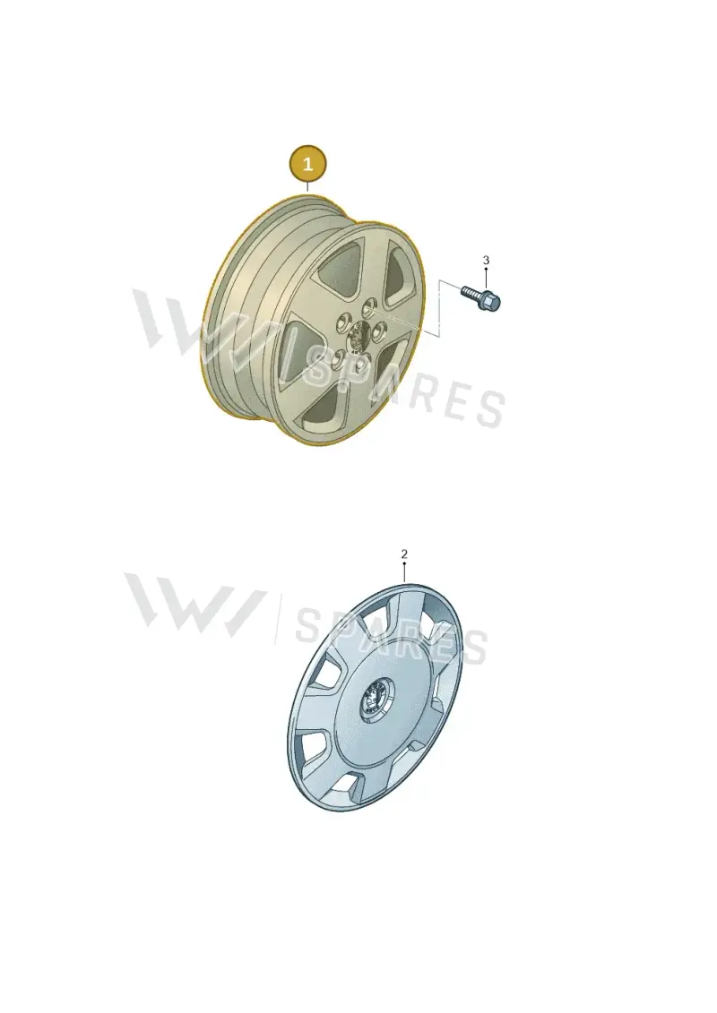 6VA071496CFL8 — Skoda Fabia (2021-2022) diagram 722071700, position 1