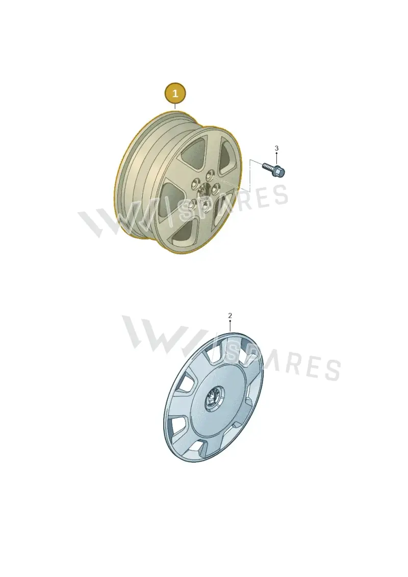 6VA071496EFL8 — Skoda Fabia (2021-2022) diagram 722071700, position 1