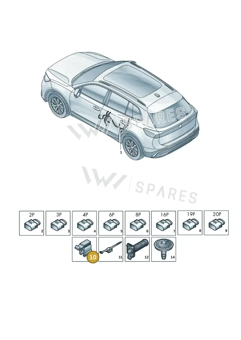 6VA971890B — Skoda Kodiaq (2024-) diagram 57x972340, position 10
