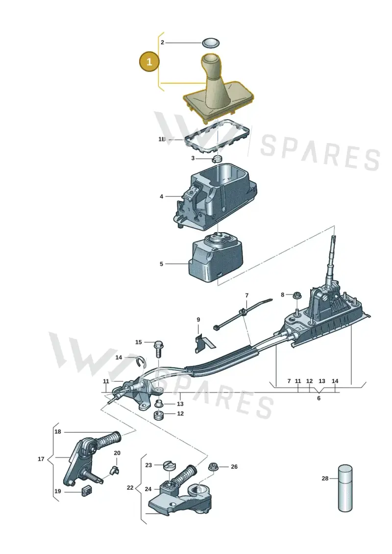6VC711113BWZI — Skoda Fabia (2021-2022) diagram 6vn711030, position 1