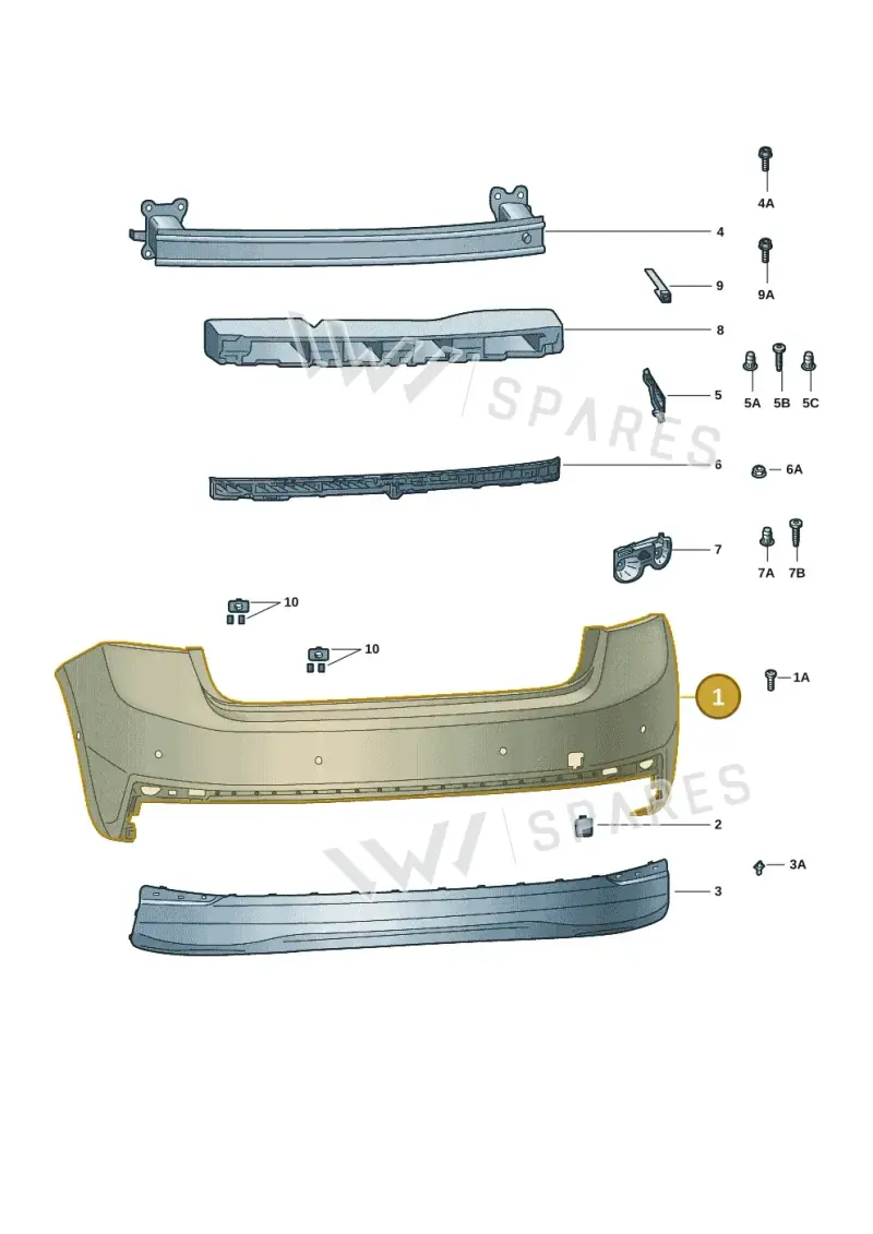 6VE807421 — Skoda Fabia (2021-2022) diagram 6vn807050, position 1
